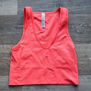 Athleta Aurora Crop Tank Coral